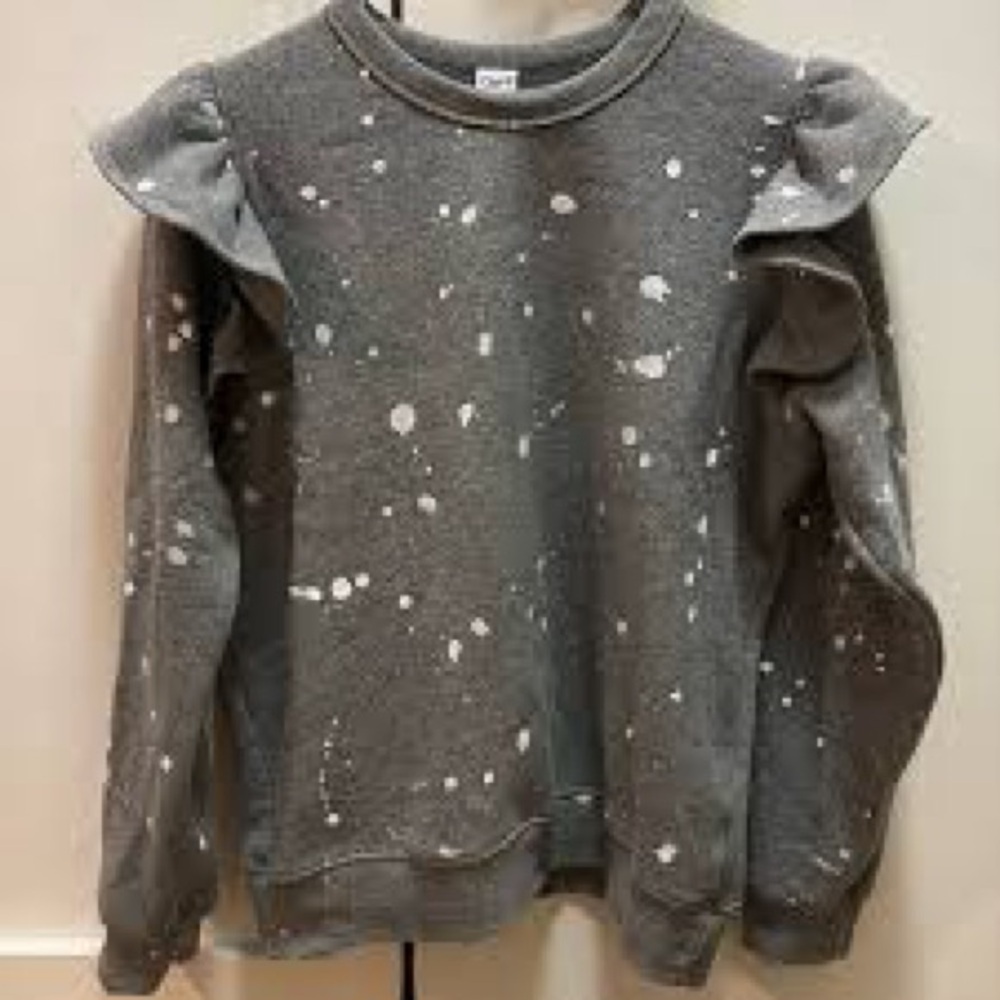 CLARE V.
Ruffle Sweatshirt PTP 25” - Picture 3 of 3